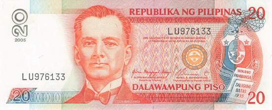 Philippinen 20 Piso 2005 p182i